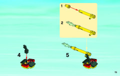 LEGO 4208 instructions page 73 – build guide