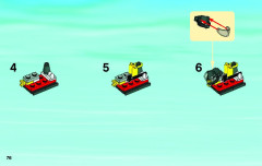 LEGO 4208 instructions page 76 – build guide