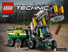 LEGO 42080 instructions page 1 – build guide