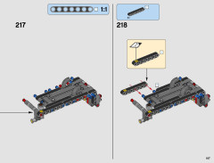 LEGO 42080 instructions page 107 – build guide