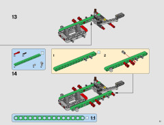 LEGO 42080 instructions page 11 – build guide