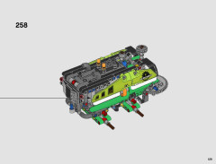 LEGO 42080 instructions page 129 – build guide
