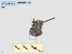LEGO 42080 instructions page 170 – build guide