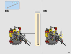 LEGO 42080 instructions page 175 – build guide