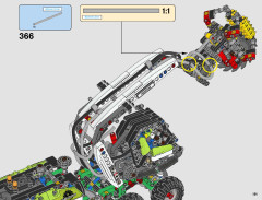 LEGO 42080 instructions page 191 – build guide