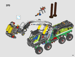 LEGO 42080 instructions page 199 – build guide
