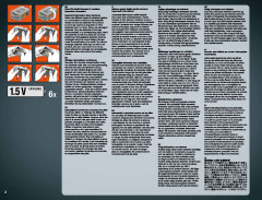LEGO 42080 instructions page 2 – build guide
