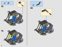 LEGO 42080 instructions page 40 – build guide