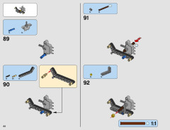 LEGO 42080 instructions page 44 – build guide