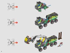 LEGO 42080 instructions page 6 – build guide