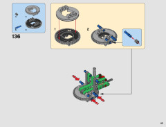 LEGO 42080 instructions page 65 – build guide