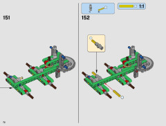 LEGO 42080 instructions page 72 – build guide