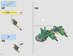 LEGO 42080 instructions page 74 – build guide