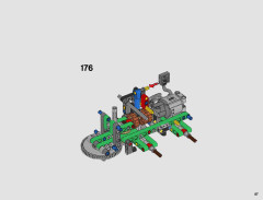 LEGO 42080 instructions page 87 – build guide