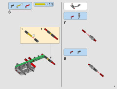 LEGO 42080 instructions page 9 – build guide