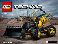 LEGO 42081 instructions page 1 – build guide