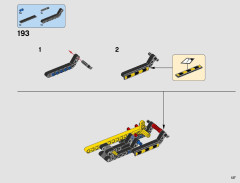 LEGO 42081 instructions page 127 – build guide