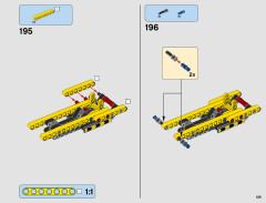 LEGO 42081 instructions page 129 – build guide