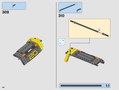 LEGO 42081 instructions page 184 – build guide