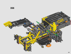 LEGO 42081 instructions page 207 – build guide