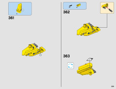 LEGO 42081 instructions page 209 – build guide