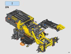 LEGO 42081 instructions page 215 – build guide