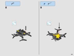 LEGO 42081 instructions page 243 – build guide