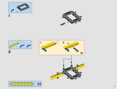 LEGO 42081 instructions page 3 – build guide