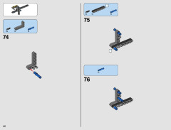 LEGO 42081 instructions page 42 – build guide
