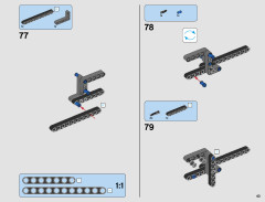 LEGO 42081 instructions page 43 – build guide