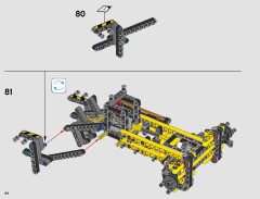 LEGO 42081 instructions page 44 – build guide