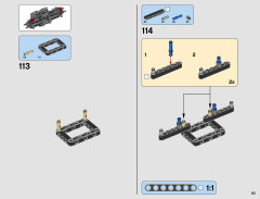 LEGO 42081 instructions page 63 – build guide