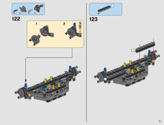 LEGO 42081 instructions page 71 – build guide