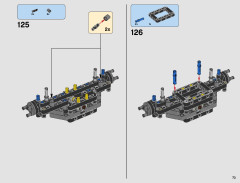 LEGO 42081 instructions page 73 – build guide