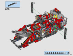 LEGO 42082 instructions page 101 – build guide
