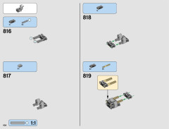 LEGO 42082 instructions page 104 – build guide