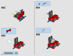 LEGO 42082 instructions page 124 – build guide