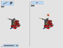 LEGO 42082 instructions page 126 – build guide