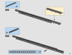 LEGO 42082 instructions page 131 – build guide