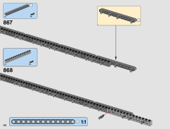LEGO 42082 instructions page 132 – build guide
