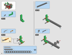 LEGO 42082 instructions page 14 – build guide