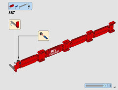 LEGO 42082 instructions page 147 – build guide