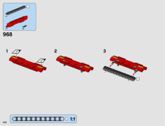 LEGO 42082 instructions page 204 – build guide