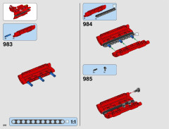 LEGO 42082 instructions page 216 – build guide