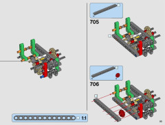 LEGO 42082 instructions page 23 – build guide