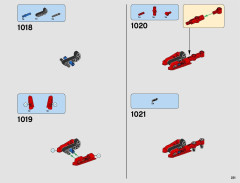 LEGO 42082 instructions page 231 – build guide