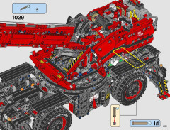 LEGO 42082 instructions page 235 – build guide