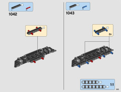 LEGO 42082 instructions page 243 – build guide