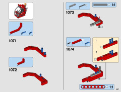 LEGO 42082 instructions page 257 – build guide