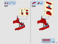 LEGO 42082 instructions page 259 – build guide